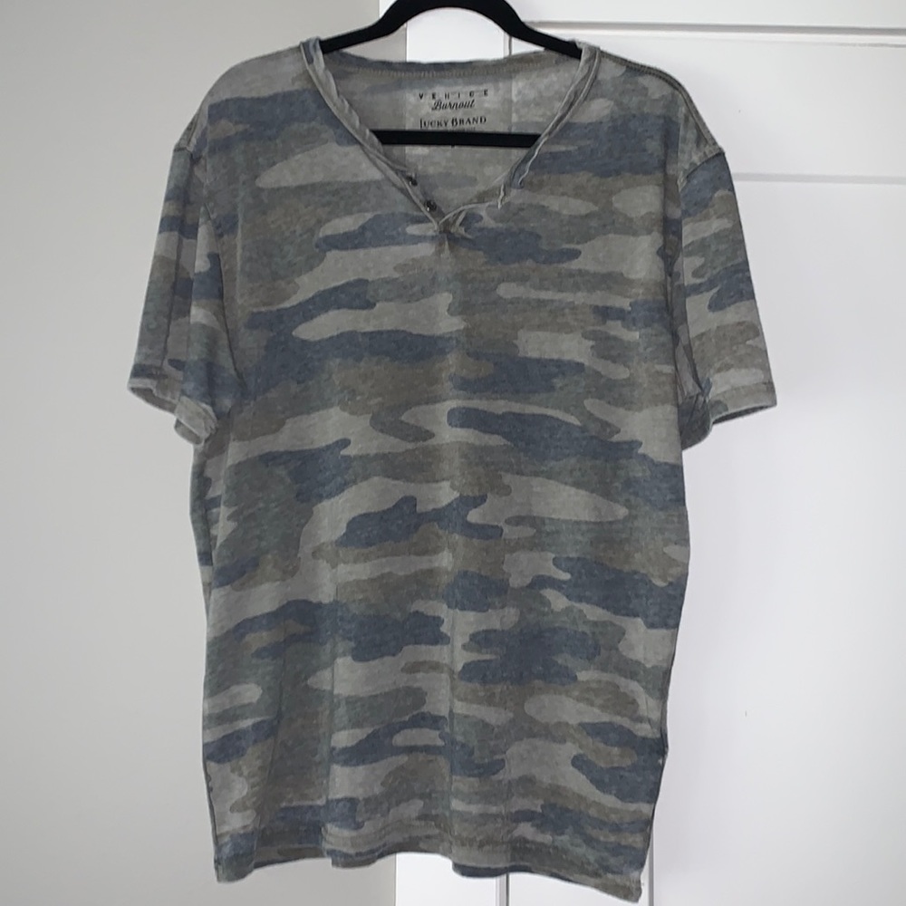 Lucky brand Venice burnout shirt